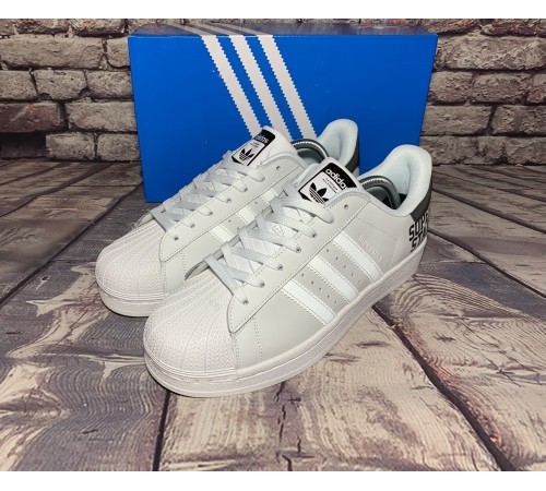 Мужские кроссовки Adidas Superstar (Белые)