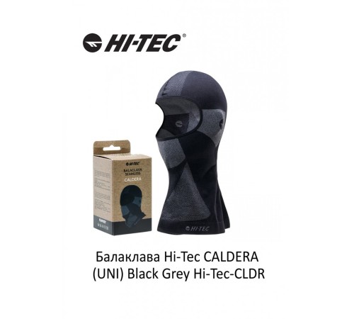 Балаклава Hi-Tec CALDERA (UNI) Чорний з сірим Hi-Tec-CLDR