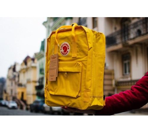 Рюкзак , Fjallraven Kanken Classic жовтий, унісекс. Код: 123461376