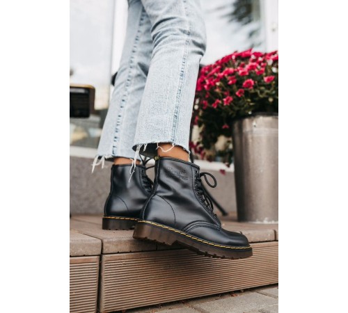 Dr.Martens Classic чорні (Без хутра, Лого)