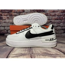 Женские кроссовки Nike Air Force (Белые кеды)