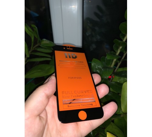 Защитное стекло iphone 6/6s black