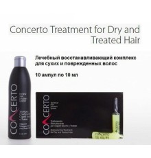 Набор Лечебный комплекс для сухих волос и кожи головы Concerto Adjuvant Shampoo for Dry and Treated Hair