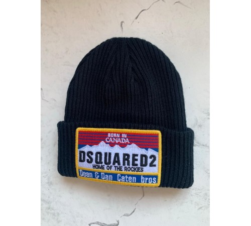 Шапка dsquared 221 black