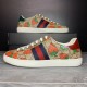 Женские кожаные кеды Gucci ACE. Кроссовки Gucci Disney