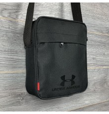 Мужская сумка через плечо барсетка Under Armour текстиль черная