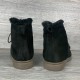 Зимние женские ботинки Loro Piana Ylvi Walk Ankle Boot на меху Черные