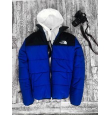 Куртка The north face синего цвета   7-383