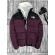 Куртка  The north face бордового цвета  7-384