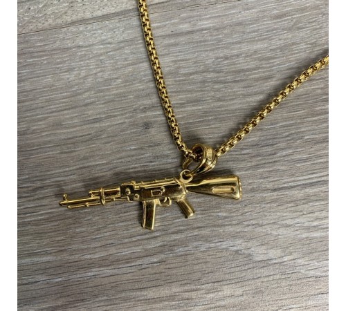 Подвеска Chain AK-47 Gold