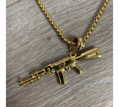 Подвеска Chain AK-47 Gold