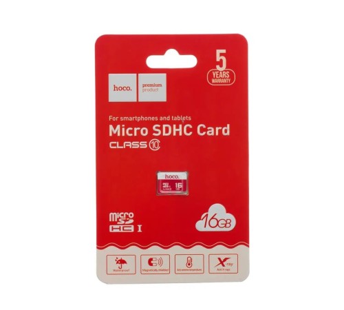 Карта памяти 16ГБ Hoco TF Micro SDXC