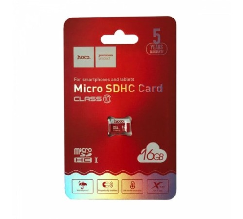 Карта памяти 16ГБ Hoco TF Micro SDXC