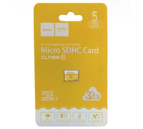 Карта памяти 32ГБ Hoco TF Micro SDXC