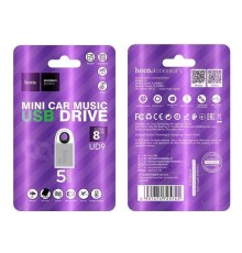 Флешка USB 8Гб Hoco Smart Mini Car Music UD9