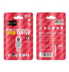 Флешка USB 16Гб Hoco Smart Mini Car Music UD9