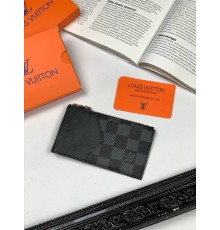 Держатель для карт Louis Vuitton Damier Graphite k004