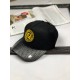 Кепка Fendi black yellow logo с018