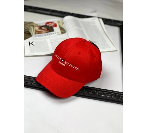 Кепка Tommy Hilfiger red classic с023