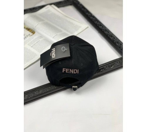 Кепка Fendi black with brown с026