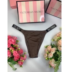 Трусы Женские  Victoria's Secret Very Sexy Бразилиана Коричневый wu074