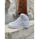 Женские кроссовки Nike Air Force 1 high белые