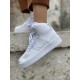 Женские кроссовки Nike Air Force 1 high белые