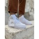 Женские кроссовки Nike Air Force 1 high белые