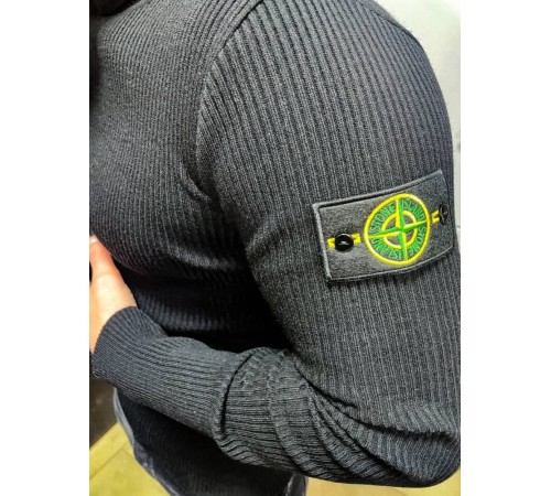 Свитер черный STONE ISLAND 9-442