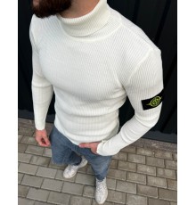 Свитер белый STONE ISLAND 9-453