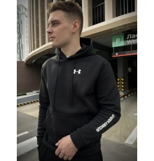 Зимний худи с начесом Under Armour черный RD031