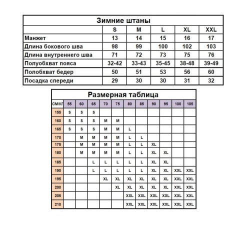 Зимние однотонные базовые штаны c начесом черные RD003