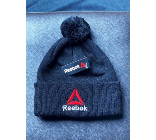 Шапка   Reebok black чорна