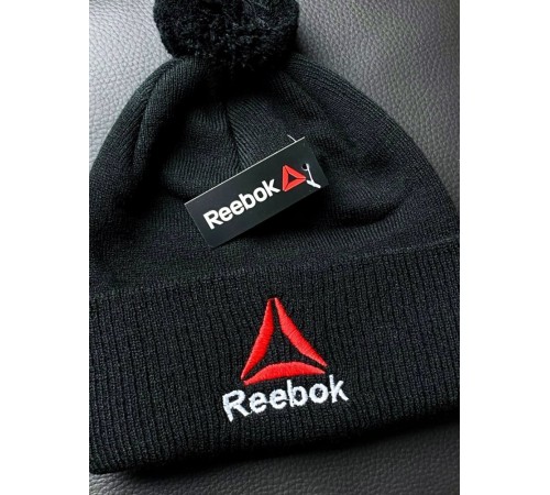 Шапка   Reebok black чорна