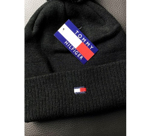 Шапка Tommy Hilfiger black