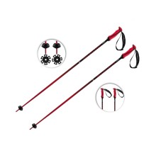 Палиці гірськолижні Volkl Phantastick Ski Poles (18 mm) 90 Red-Black (169810-90)