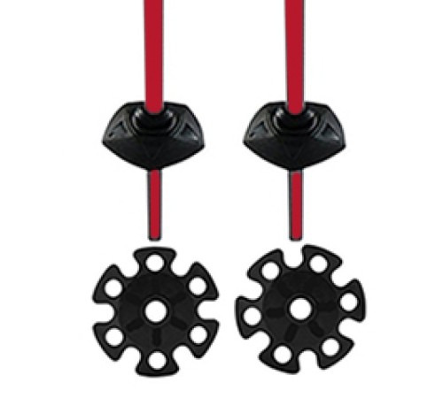 Палиці гірськолижні Volkl Phantastick Ski Poles (18 mm) 90 Red-Black (169810-90)