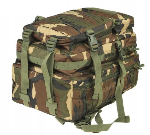 Рюкзак тактичний Dominator Warrior TAC Laser 36L Woodland Camouflage (DMR-WR36L-WDL)