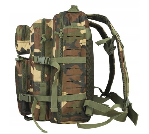 Рюкзак тактичний Dominator Warrior TAC Laser 36L Woodland Camouflage (DMR-WR36L-WDL)