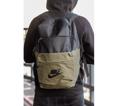 Рюкзак черный/ хаки big bag с логотипом Nike