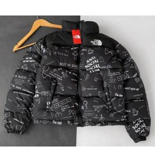 Куртка зимняя в стиле The North Face Надписи ASSC