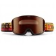 Маска гірськолижна BOB Caution! S3 Black/Brown Lens(GOG-026)