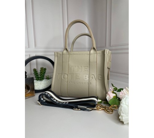 Сумка женская Marc Jacobs Tote Bag Бежевая wb011