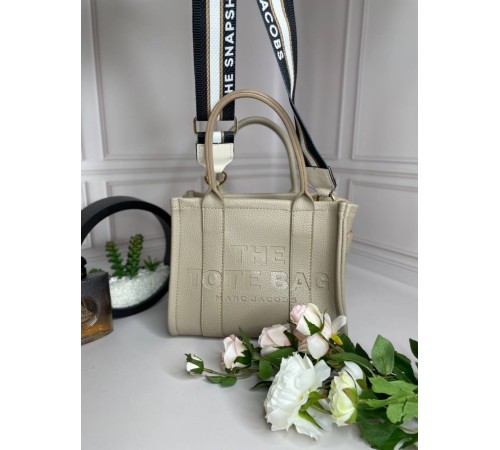 Сумка женская Marc Jacobs Tote Bag Бежевая wb011