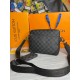 Мужская Сумка Louis Vuitton Trio Messen  ger Damie s056r Graphite