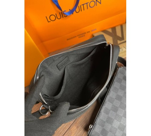 Мужская Сумка Louis Vuitton Trio Messen  ger Damie s056r Graphite