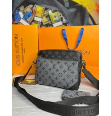 Мужские Сумка Louis Vuitton Trio Messenger Monogram Eclipse s057