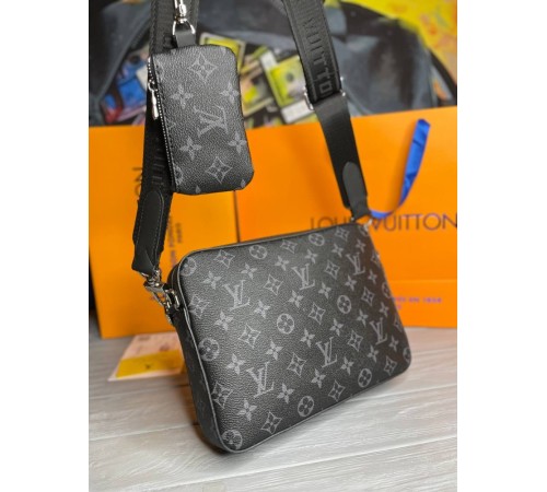 Мужские Сумка Louis Vuitton Trio Messenger Monogram Eclipse s057