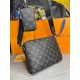 Мужские Сумка Louis Vuitton Trio Messenger Monogram Eclipse s057