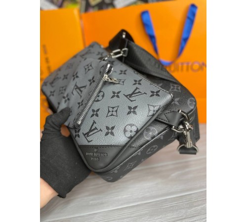 Мужские Сумка Louis Vuitton Trio Messenger Monogram Eclipse s057